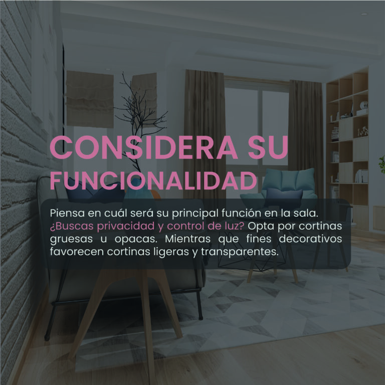 CONSIDERA SU FUNCIONALIDAD